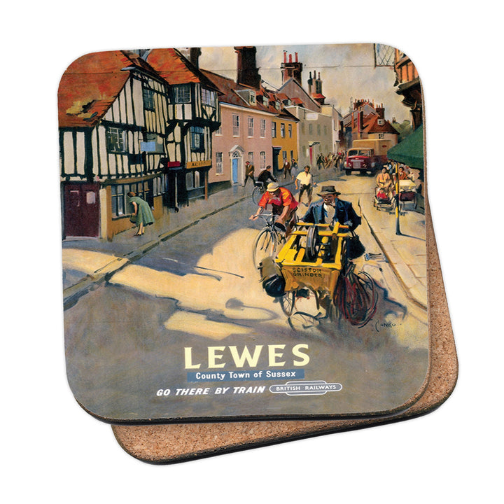 Lewes, County Town of Sussex - British Railways Coaster