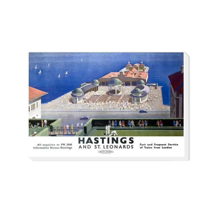 Hastings and St Leonards - Seaside pavillion - Canvas
