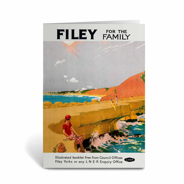 Filey for the Family - LNER Greeting Card