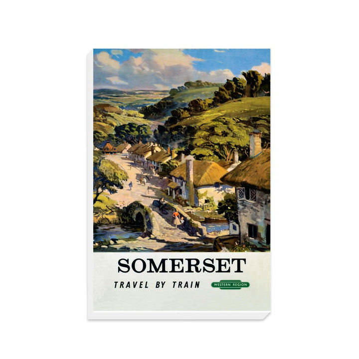 Somerset - British Railways - Canvas