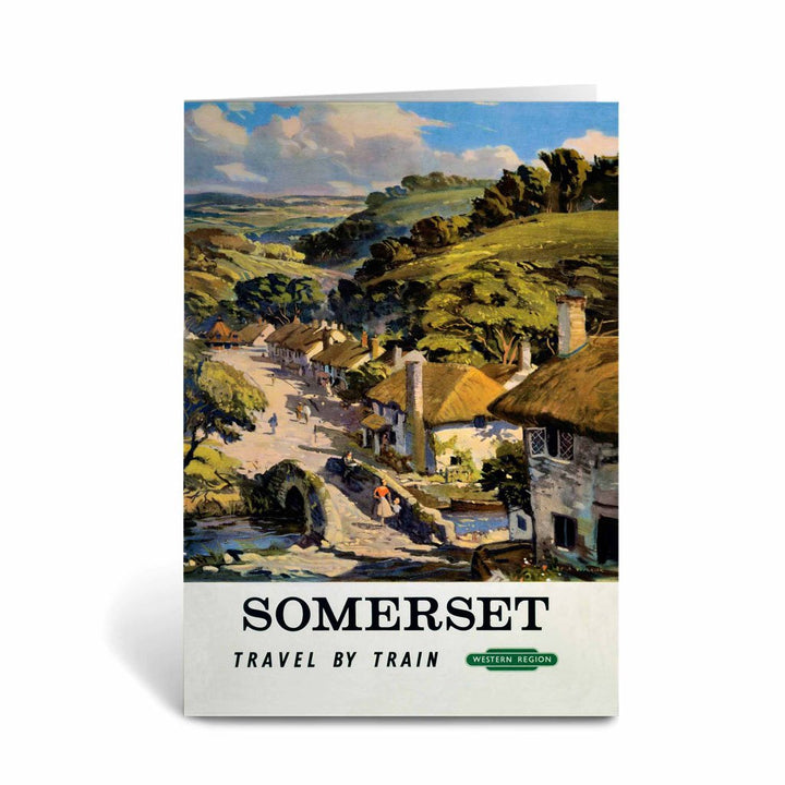 Somerset - British Railways Greeting Card