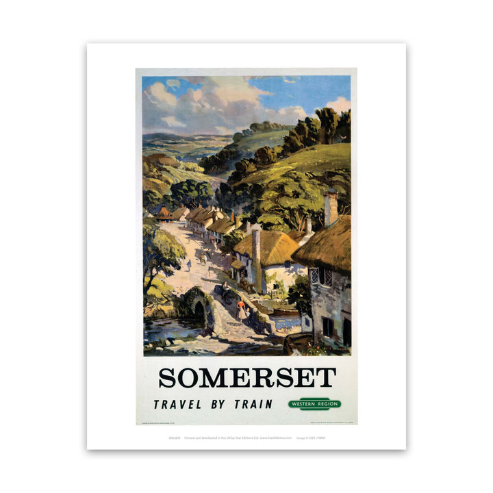 Somerset - British Railways Art Print