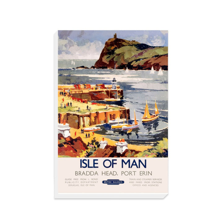 Isle Of Man - Bradda Head Port Erin - Canvas