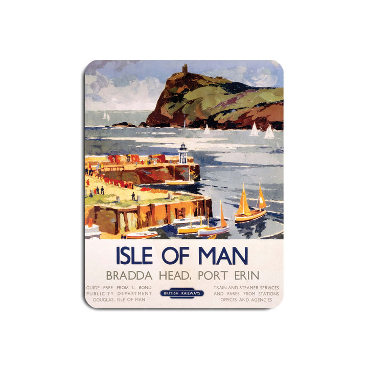 Isle Of Man - Bradda Head Port Erin - Mouse Mat