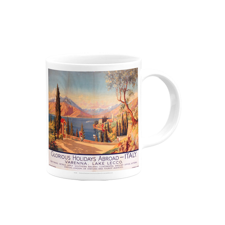 Italy Varenna Lake Lecco - Glorious Holidays Abroad Mug