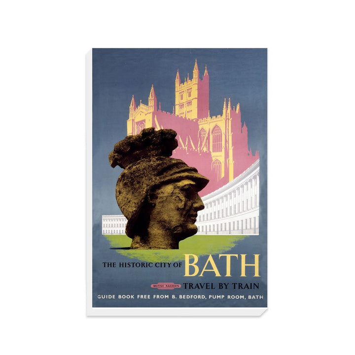 Historic City of Bath - Travel by train - Canvas