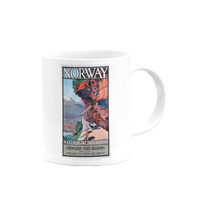 Norway, Natures Wonderland -Norwegian State Railways Mug