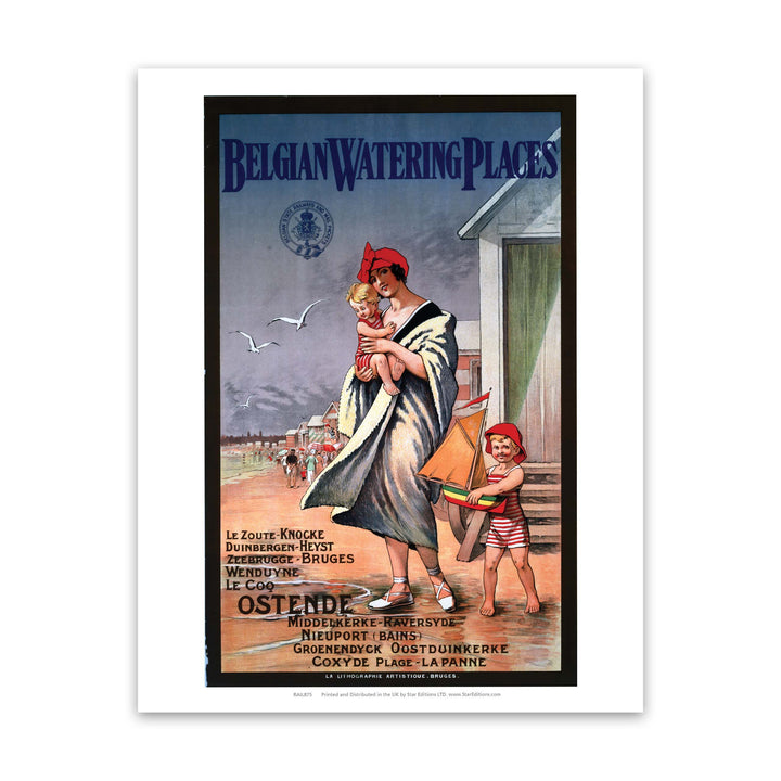 Belgian Watering Places - Ostende Art Print