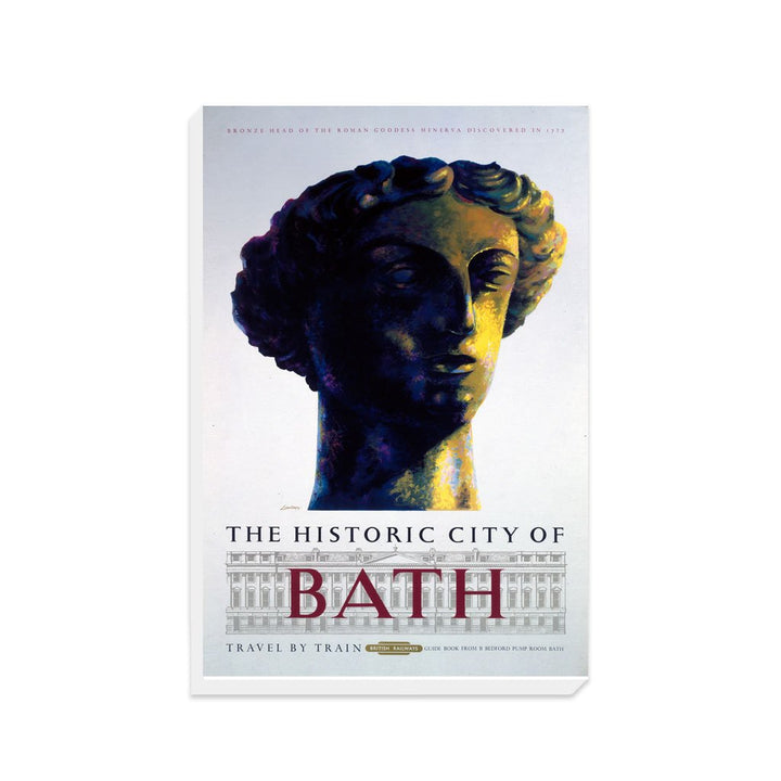 City of Bath - Head of Roman Goddess Minerva - Canvas