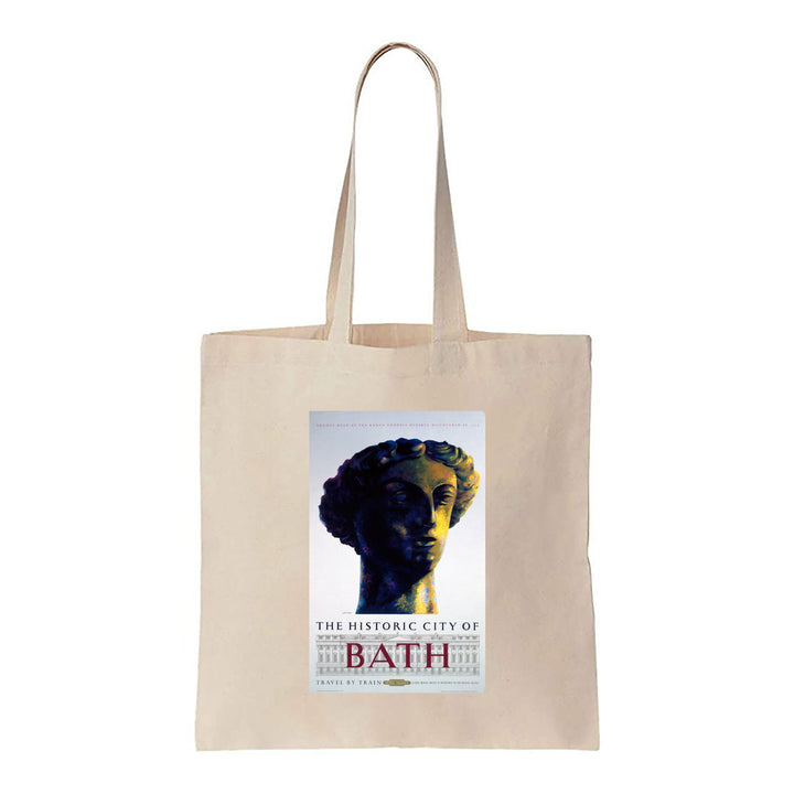 City of Bath - Head of Roman Goddess Minerva - Canvas Tote Bag