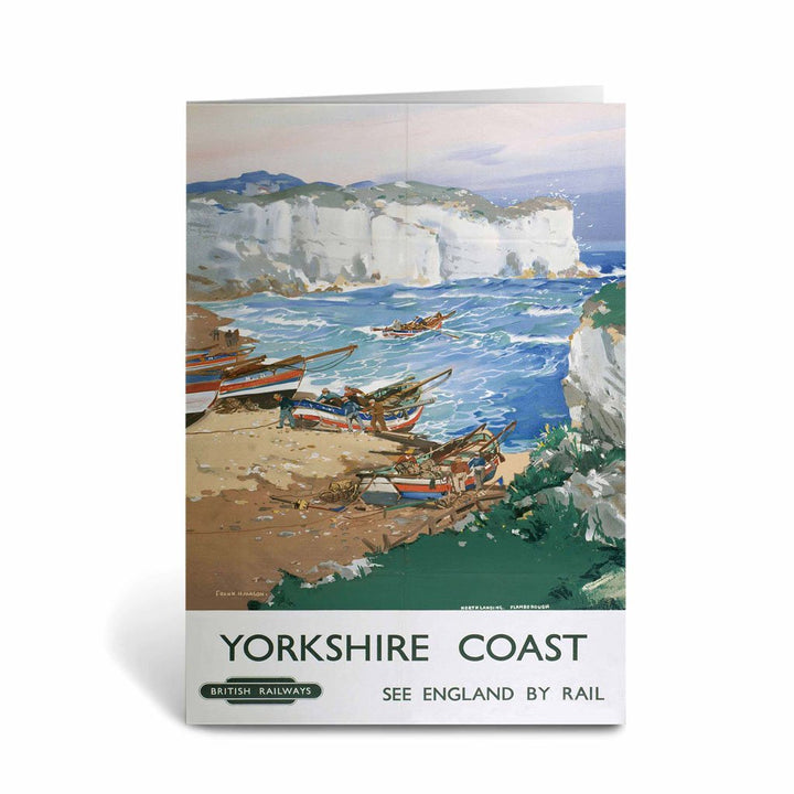 Yorkshire Coast - See England by Rail Greeting Card