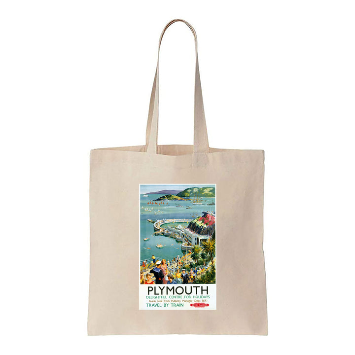 Plymouth - Seaside Delightful Center for holidays - Canvas Tote Bag