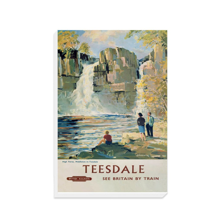 Teesdale - High Force Middleton-in-Teesdale - Canvas