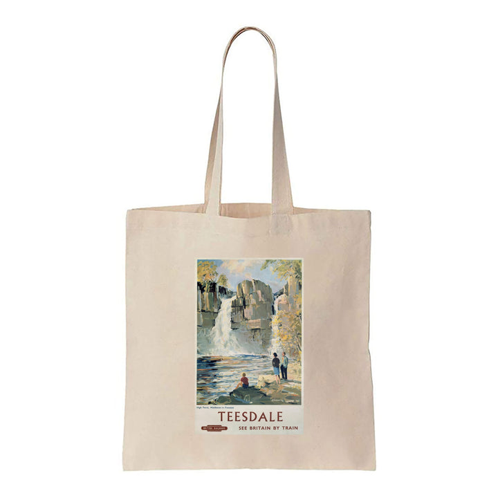 Teesdale - High Force Middleton-in-Teesdale - Canvas Tote Bag