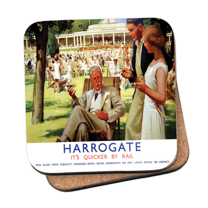 Harrogate - Quicker By Rail Coaster