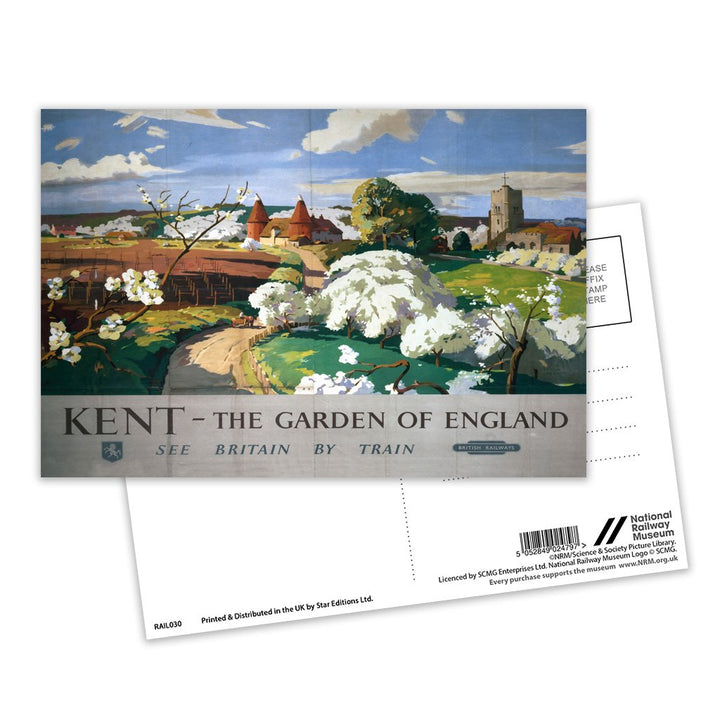 Kent - The Garden Of England Postcard Pack of 8