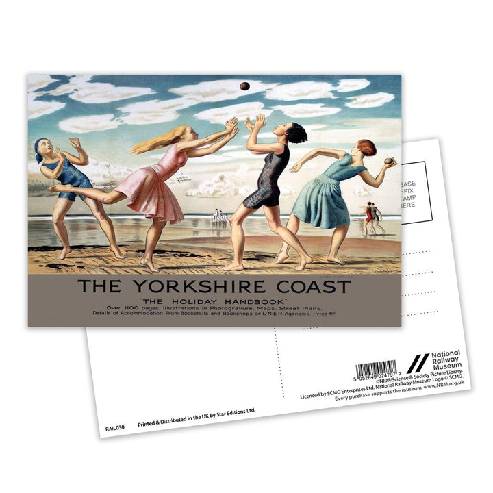 The Yorkshire Coast - Holiday Handbook Postcard Pack of 8