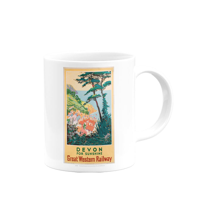 Devon for sunshine - Great Western Railway Mug