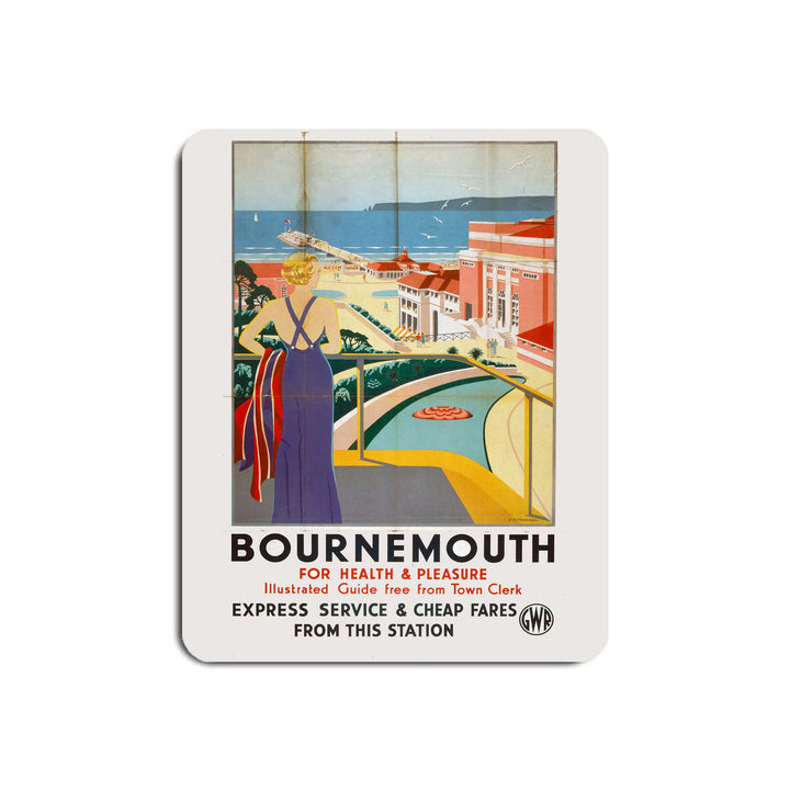 Bournemouth for health and pleasure - GWR - Mouse Mat