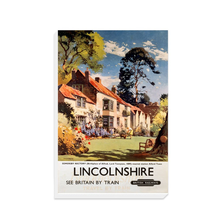 Lincolnshire, Somersby Rectory - Canvas