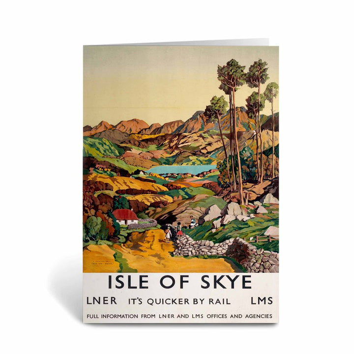 Isle Of Skye - Rolling hillside Greeting Card