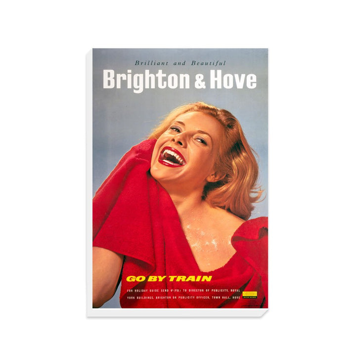 Brighton and Hove - Brilliant and Beautiful - Canvas