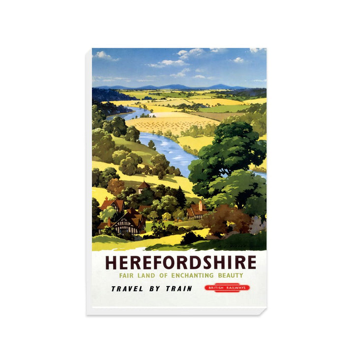 Herefordshire - Land of Enchanting Beauty - Canvas
