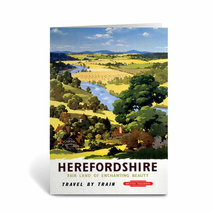 Herefordshire - Land of Enchanting Beauty Greeting Card