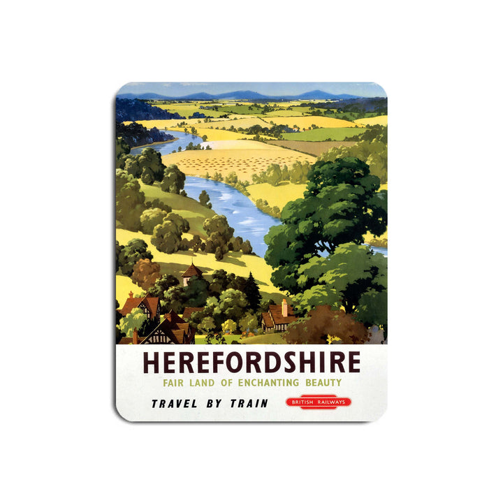 Herefordshire - Land of Enchanting Beauty - Mouse Mat