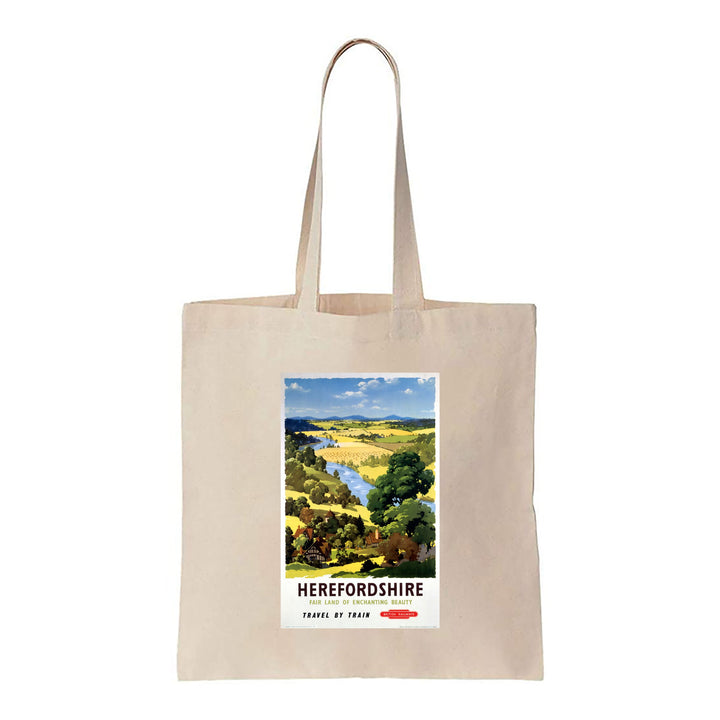Herefordshire - Land of Enchanting Beauty - Canvas Tote Bag