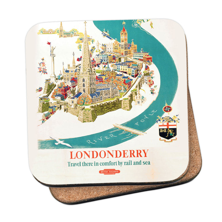Londonderry - In comfort by rail and sea Coaster