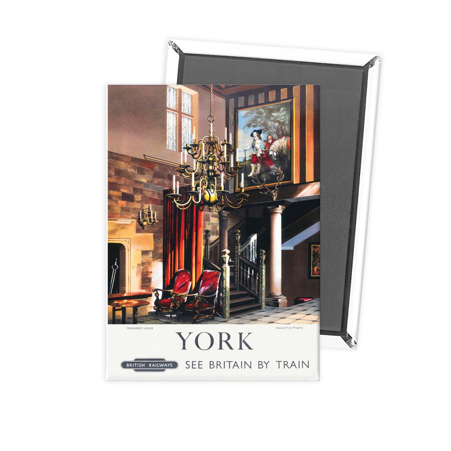 York Treasurers house Fridge Magnet