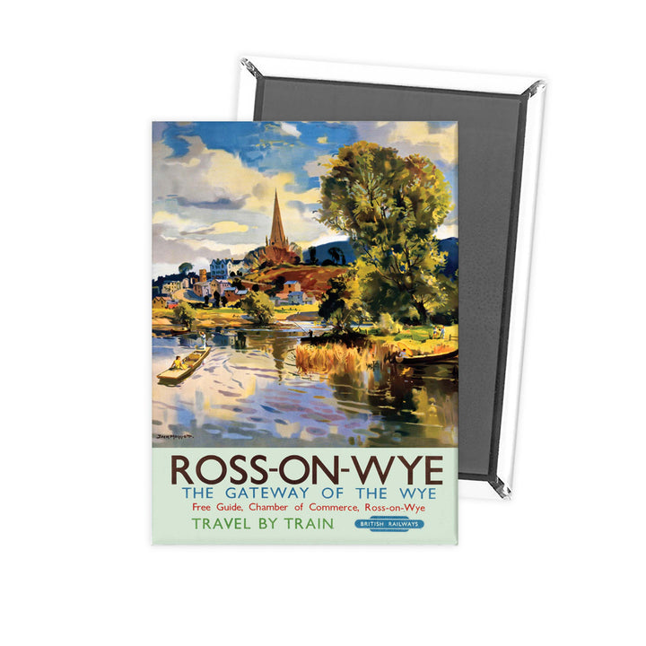 Ross-on-Wye Gateway of the Wye Fridge Magnet