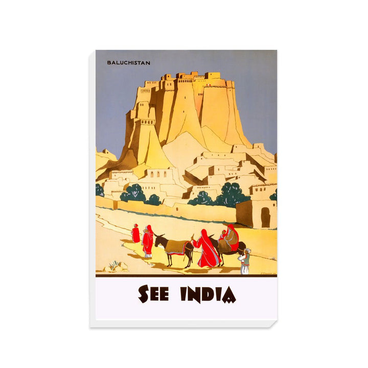 See India - Baluchistan - Canvas