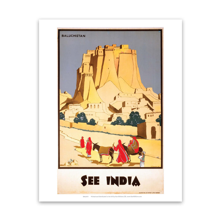 See India - Baluchistan Art Print