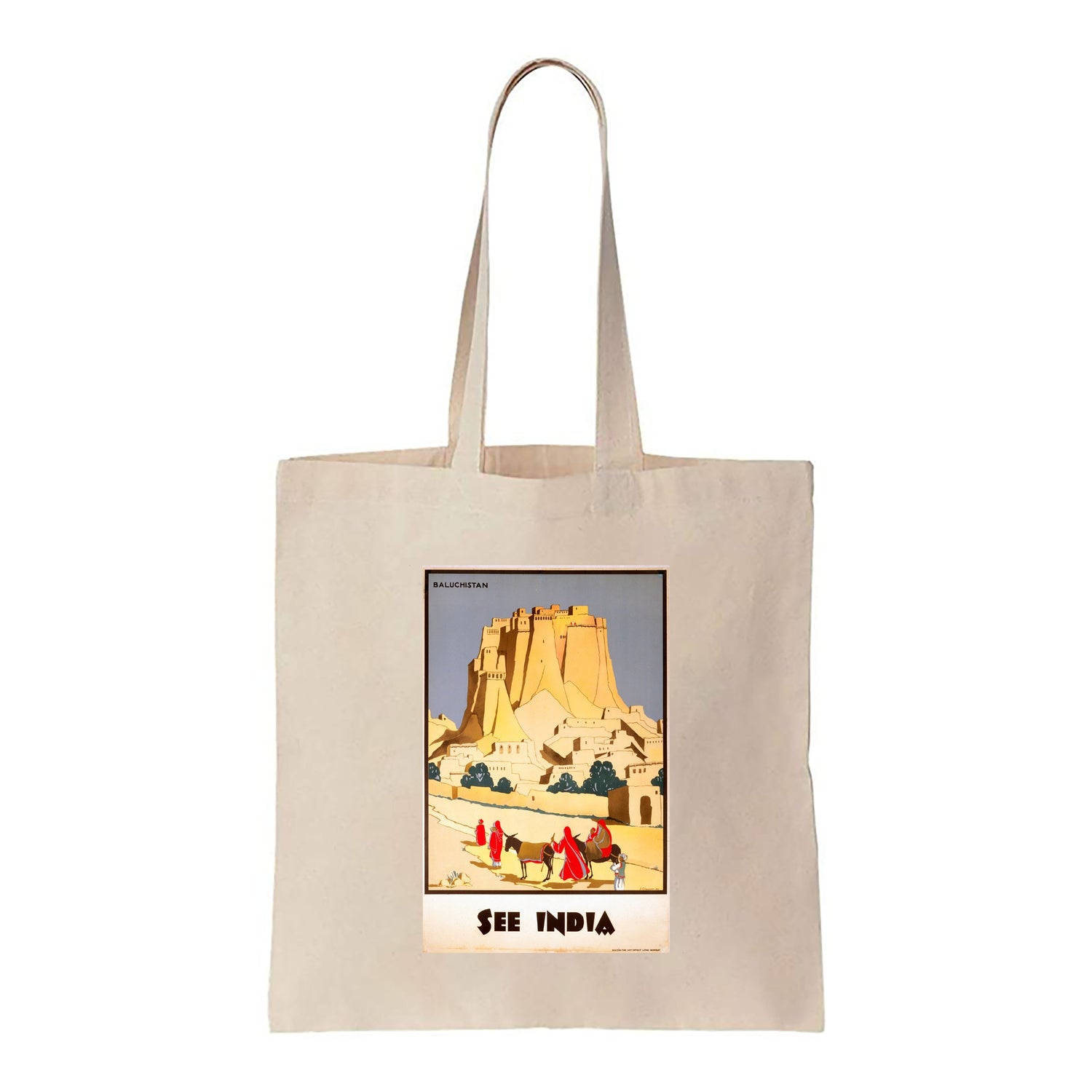 See India - Baluchistan - Canvas Tote Bag