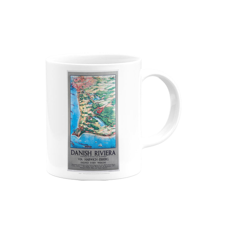 Danish Riviera Via Harwich Mug