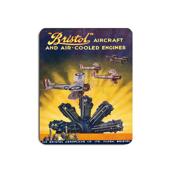 Bristol aircraft and air cooled engines - Mouse Mat