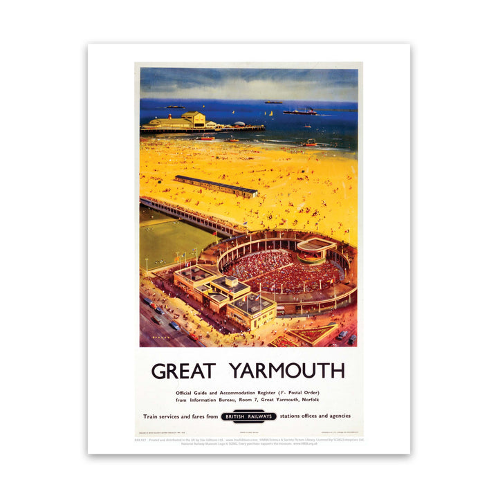 Great Yarmouth - British Railways Art Print