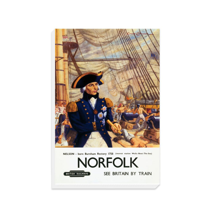 Norfolk - Nelson born Burham Rectory 1758 - Canvas