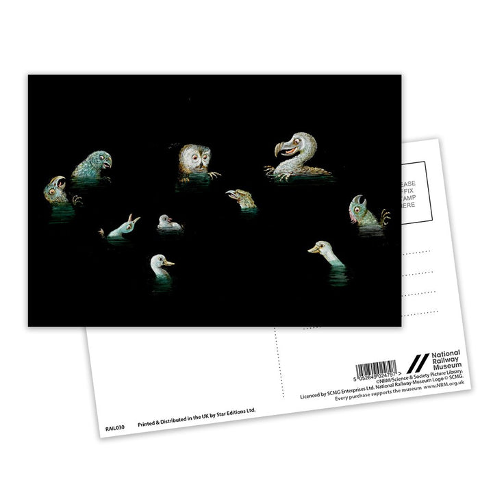 Alice in Wonderland - Birds Postcard Pack of 8