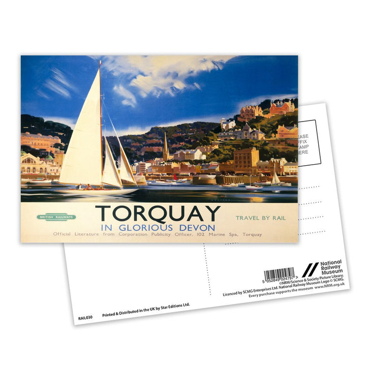 Torquay - In Glorious Devon Postcard Pack of 8
