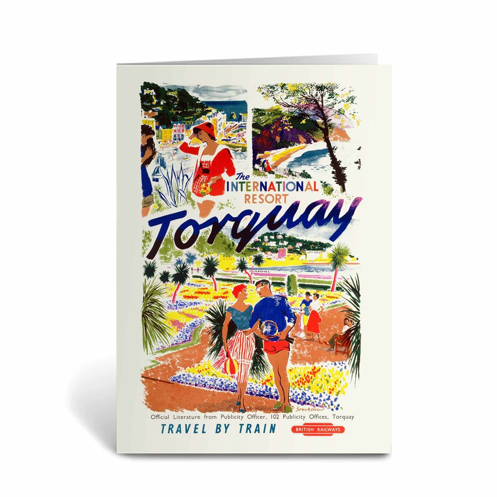 International Resort of Torquay Greeting Card