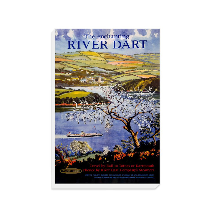 Enchanting River Dart - Canvas