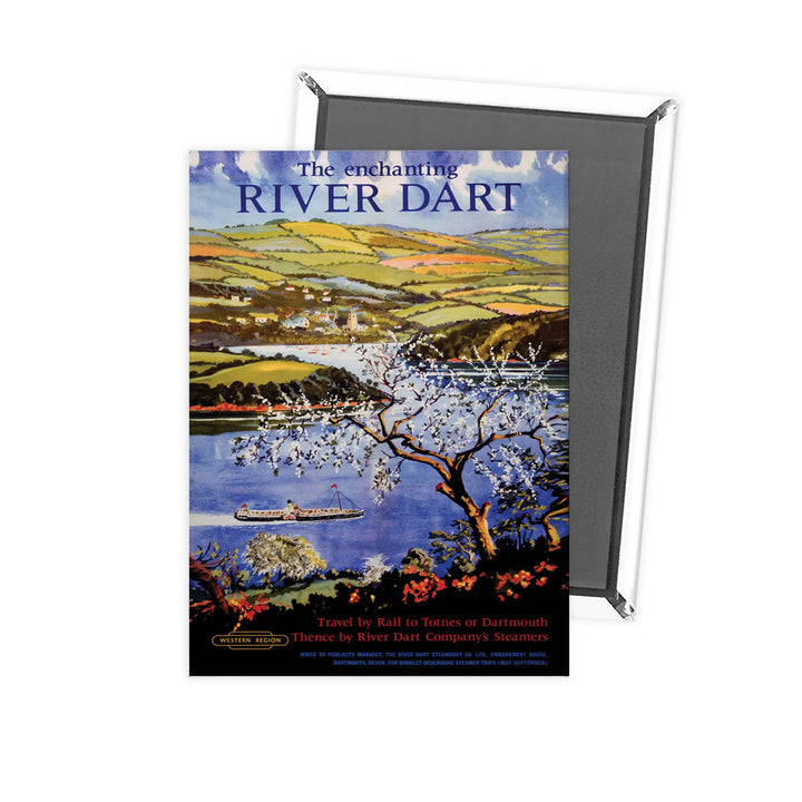 Enchanting River Dart Fridge Magnet