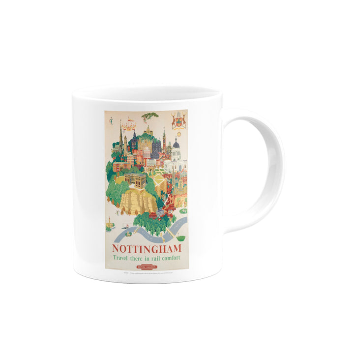 Nottingham British Railways, 1953 Mug