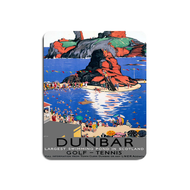 Dunbar, LNER poster, 1923-1947 - Mouse Mat