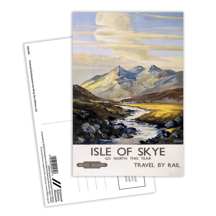 The Isle of Skye, Scotland Postcard Pack of 8