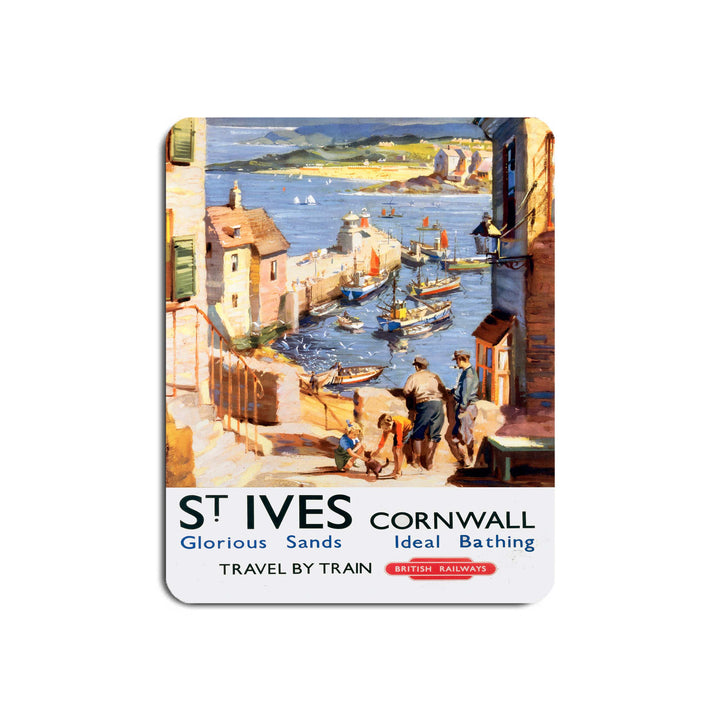 St Ives Cornwall - Glorious sand and Ideal Bathing - Mouse Mat
