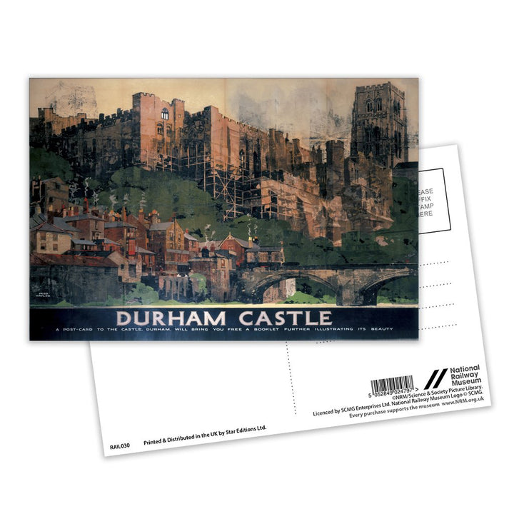 Durham Castle, a Postcard Postcard Pack of 8